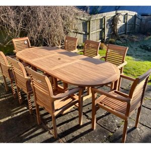 York Teak Table set